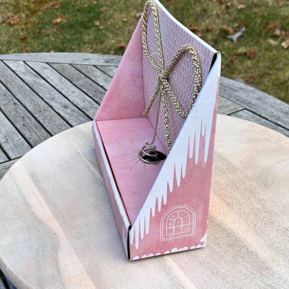 NEW Cupcakes and Cashmere Gold Crystal Bow Tree Topper Glam Holiday Decor NWT - Picture 4 of 16